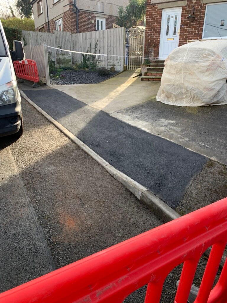 dropped kerb, vehicular access denbighshire