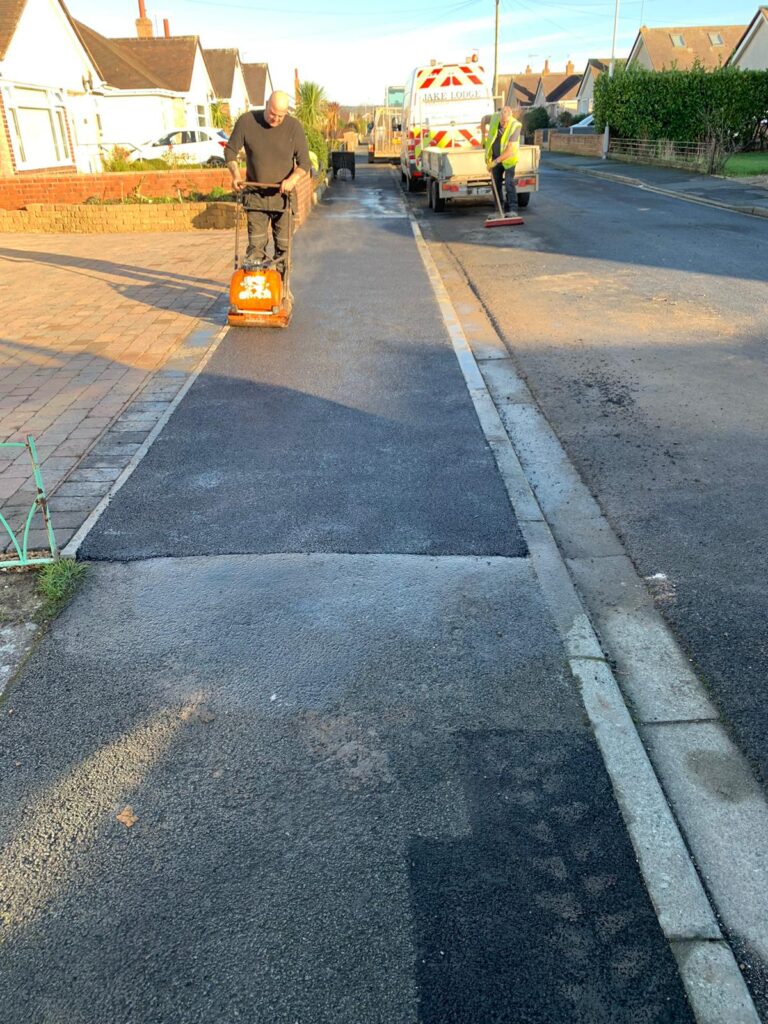 drop kerb rhuddlan denbighshire